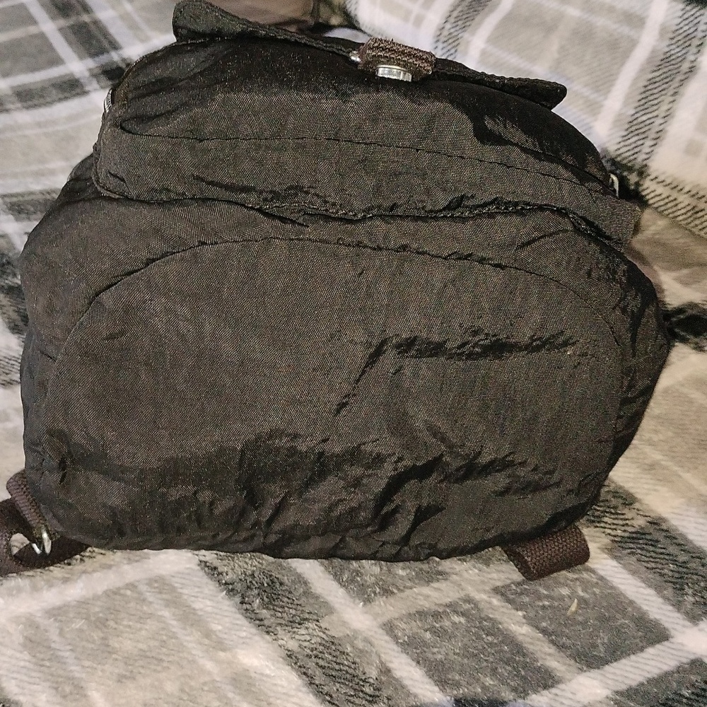 Kipling All Black Nylon Backpack - image 7